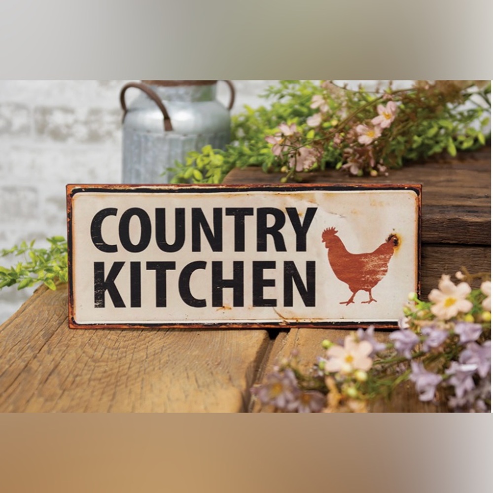 *Country Kitchen Metal Sign - Picture 11 of 13